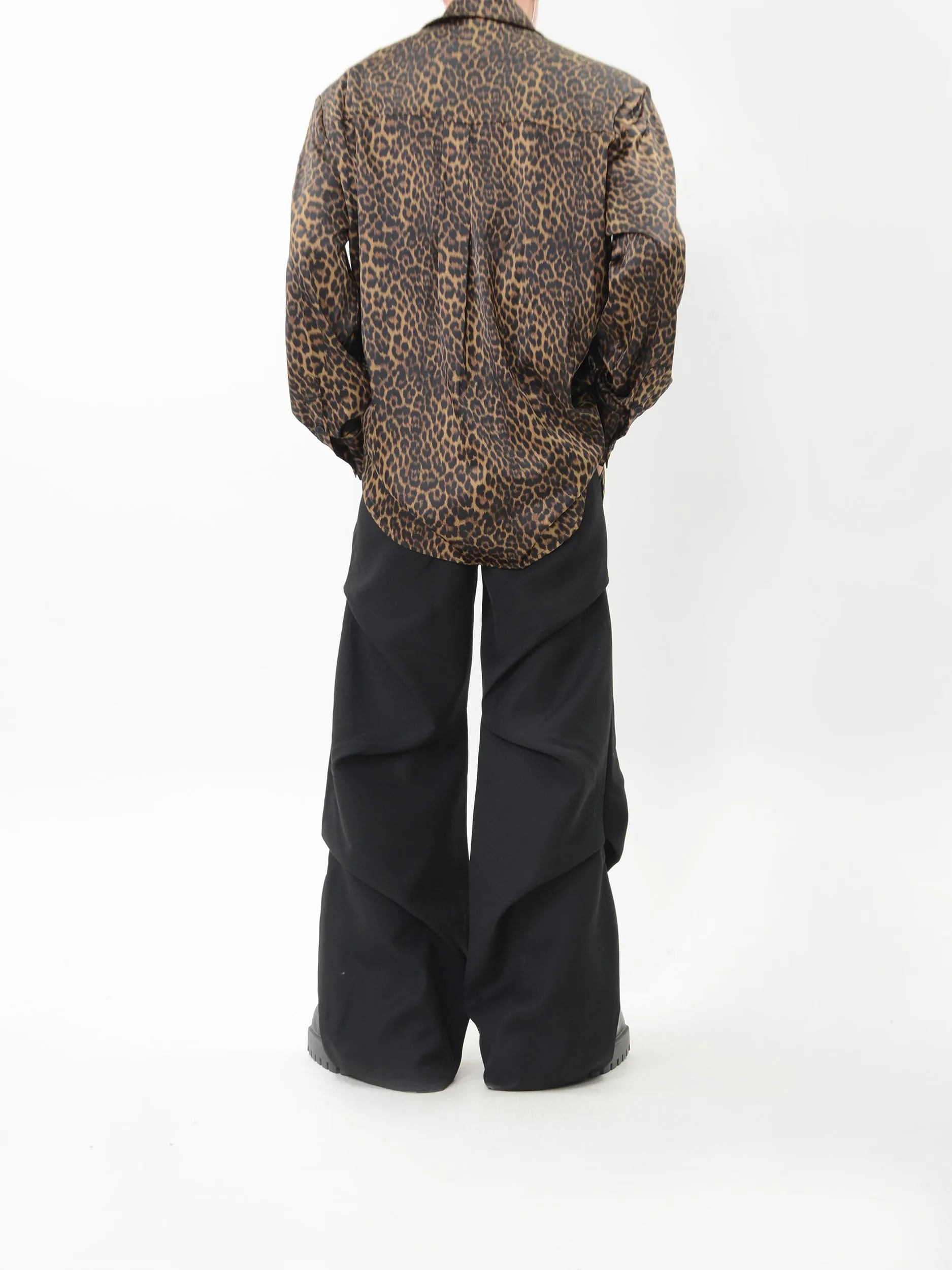 【24s Nov.】Versatile Leopard Print Shirt