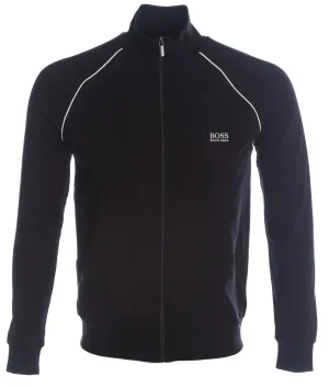 BOSS Mix & Match Jacket Z Sweat Top in Black & White