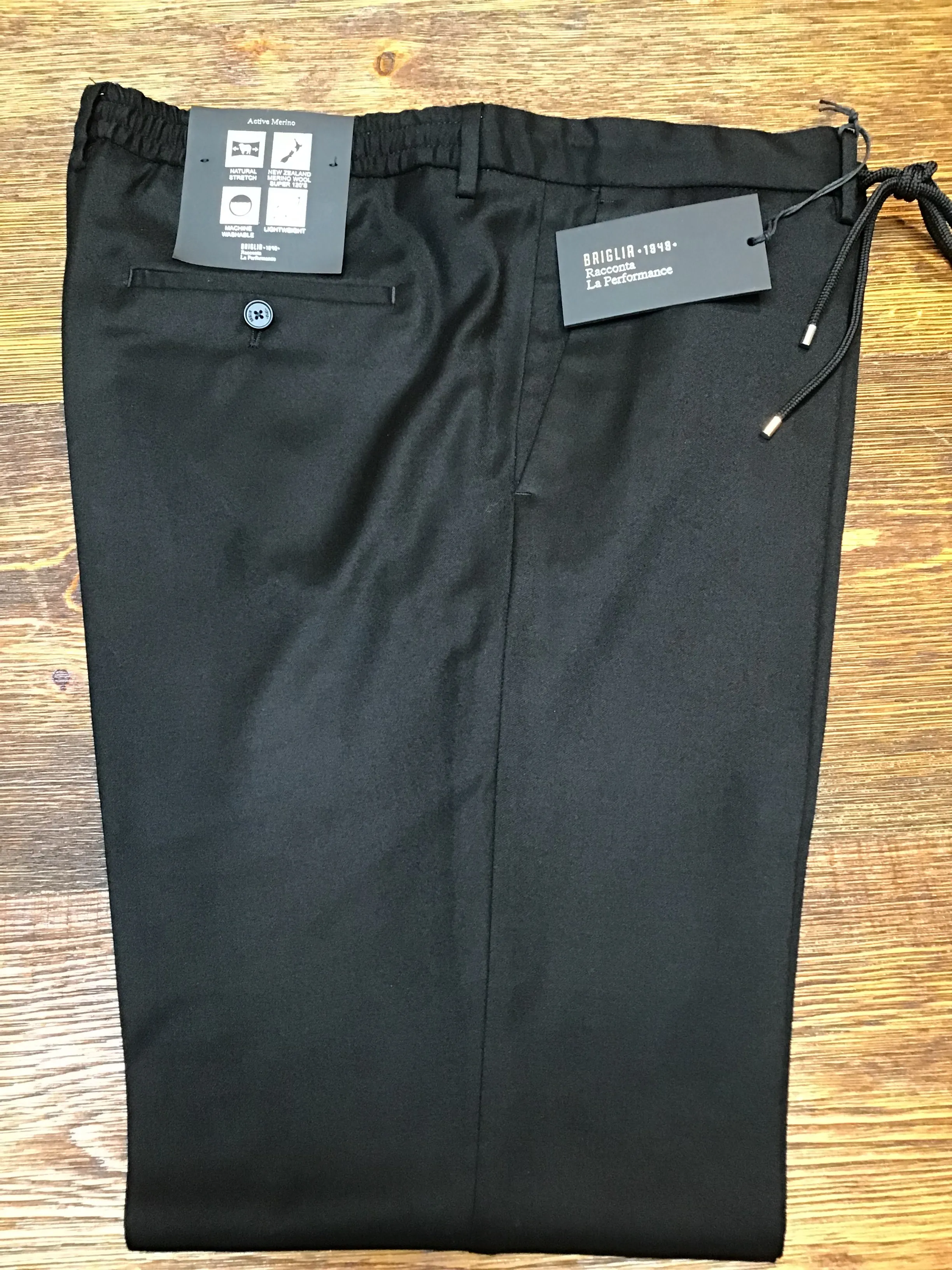 BRIGLIA Montreal Pant Black