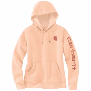 Carhartt Women's Clarksburg Graphic Sleeve Hoodie_Cantaloupe