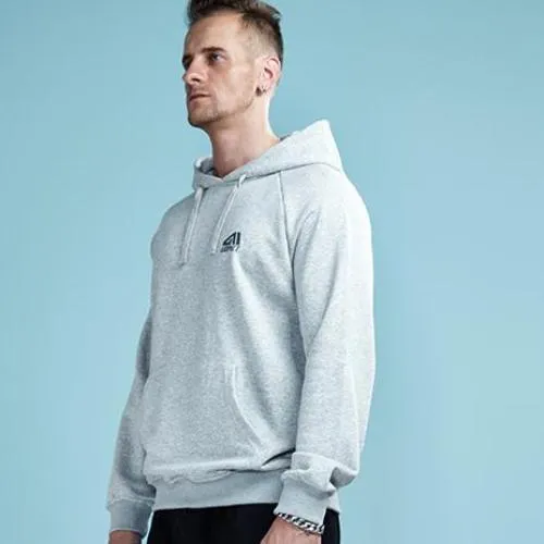 Casual Solid Color Hooded Sweatshirt with Pocket