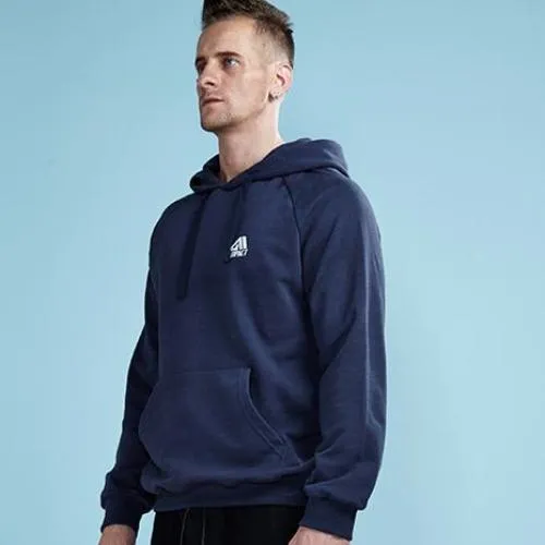 Casual Solid Color Hooded Sweatshirt with Pocket