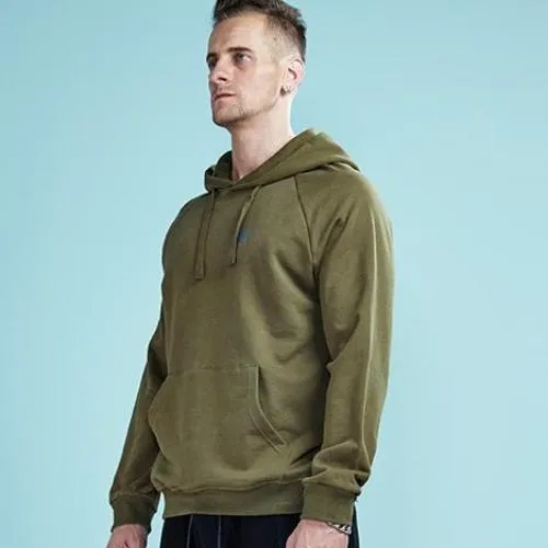 Casual Solid Color Hooded Sweatshirt with Pocket