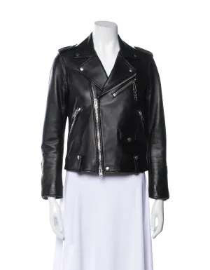 Coach 1941 Lamb Leather Biker Jacket