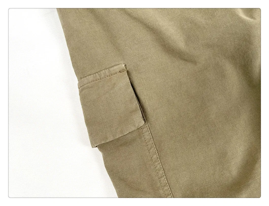 Cuffed Utility Cargo Pants