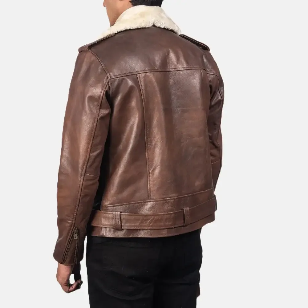 Dauntless Leather Biker Jacket | Men's Biker Jacket