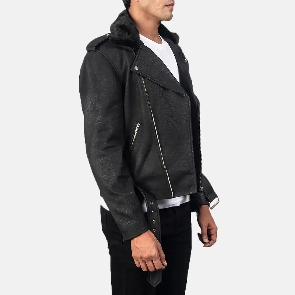 Dauntless Leather Biker Jacket | Men's Biker Jacket