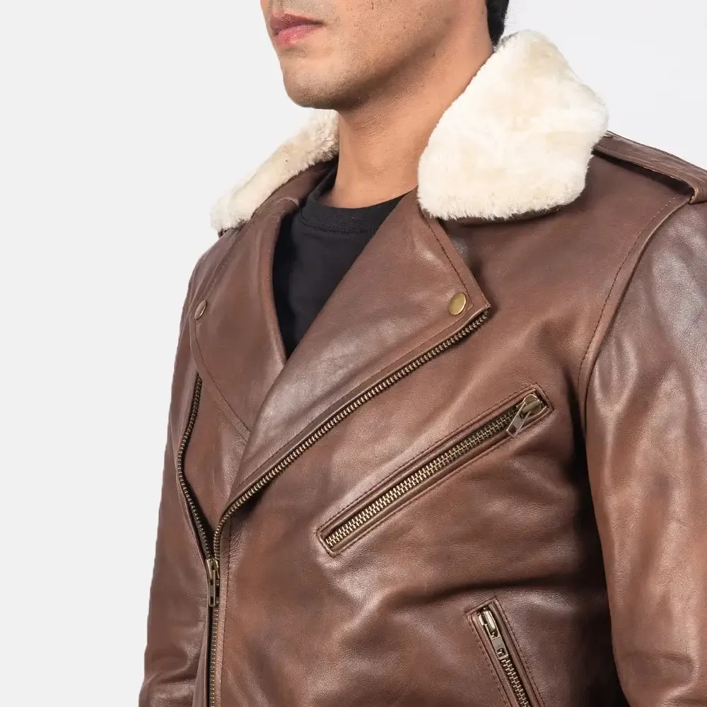 Dauntless Leather Biker Jacket | Men's Biker Jacket