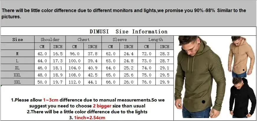 DIMUSI Brand Fashion Mens Hoodies Men Solid Color Hooded Slim Sweatshirt Mens Hoodie Hip Hop Hoodies Sportswear Tracksuit,TA301