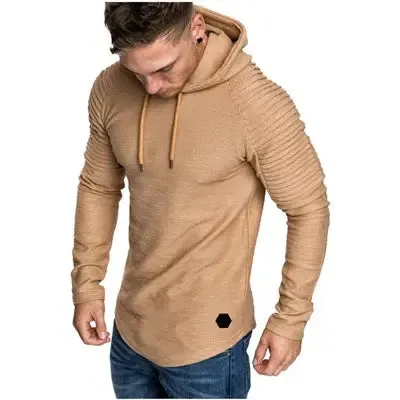 DIMUSI Brand Fashion Mens Hoodies Men Solid Color Hooded Slim Sweatshirt Mens Hoodie Hip Hop Hoodies Sportswear Tracksuit,TA301