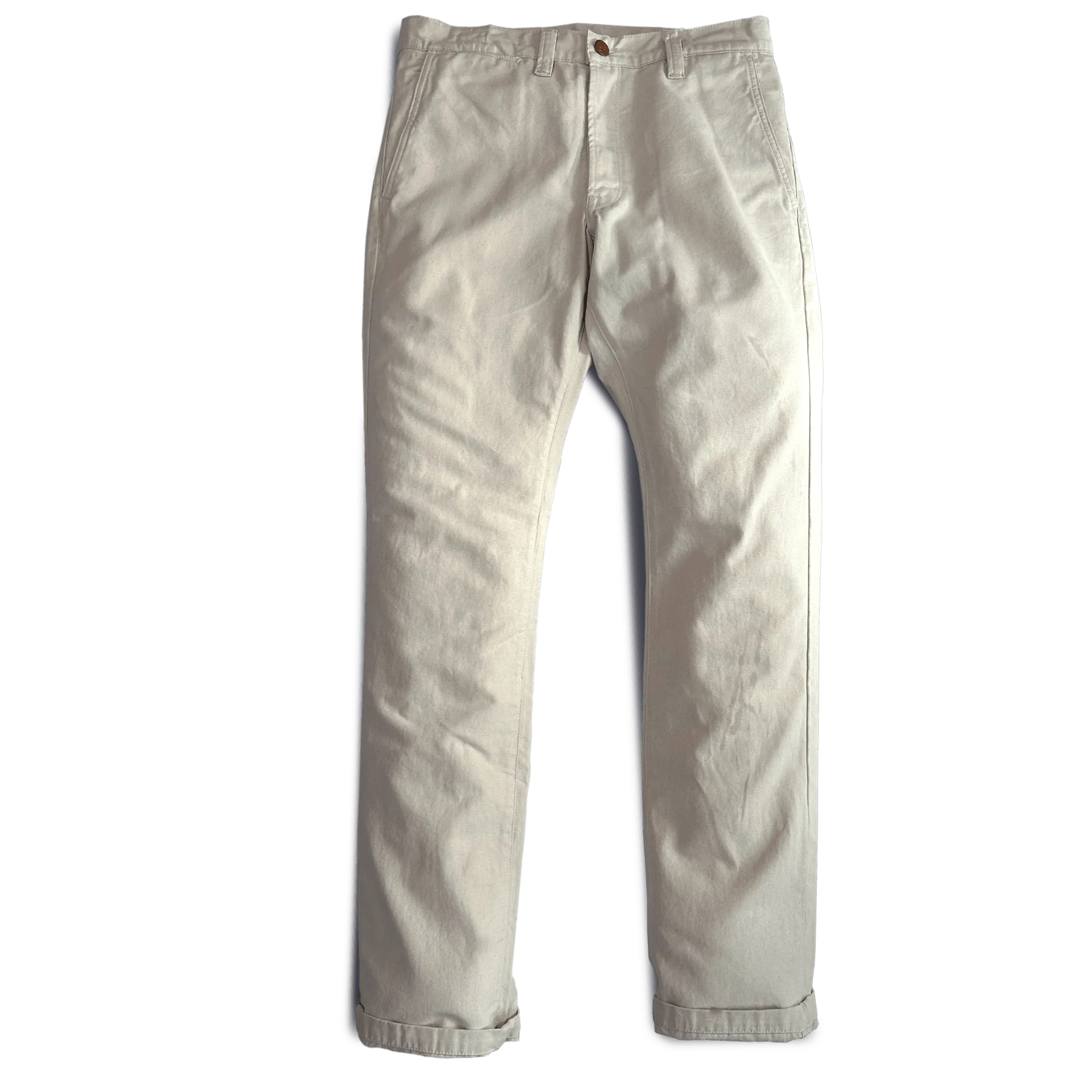 Foundation Essential Canvas Pant - Brushed Natural