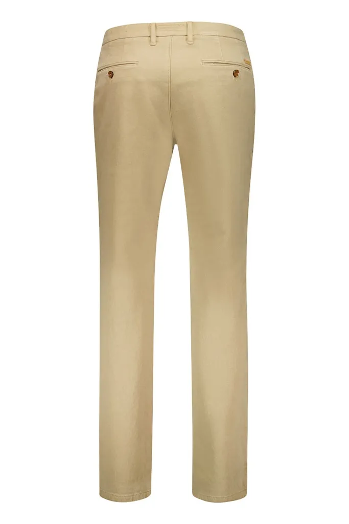 Gardeur - Bono, Luxury Cotton Slacks, Sand