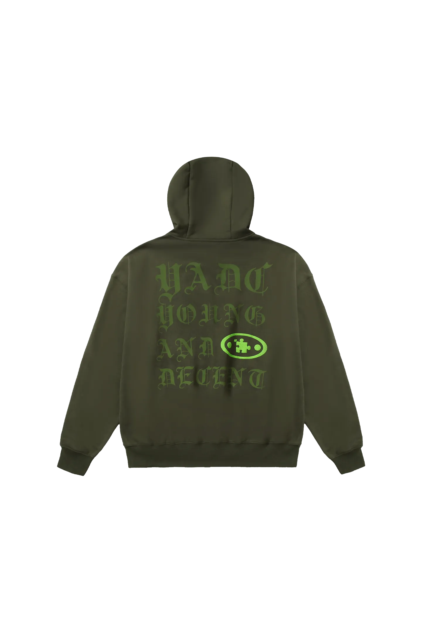 Gothic Hole Hooded Hip-hop Pocket Versatile Sweatshirt