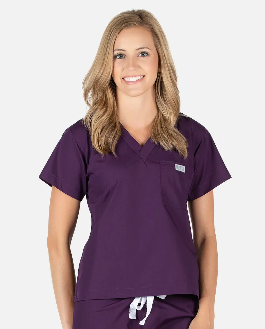 Grey Label Simple Scrub Tops