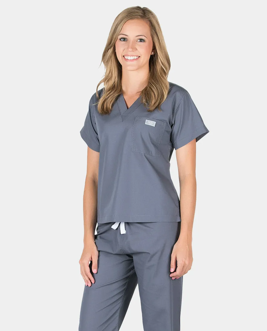 Grey Label Simple Scrub Tops