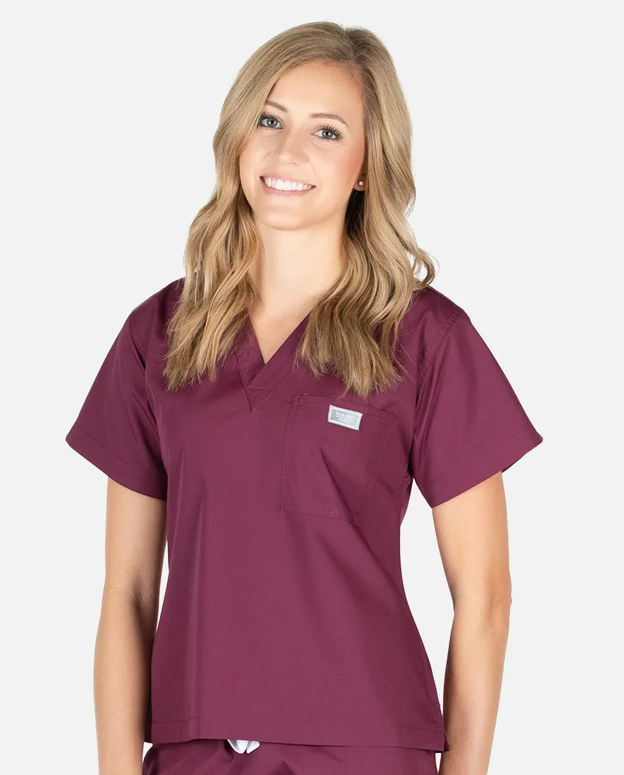 Grey Label Simple Scrub Tops