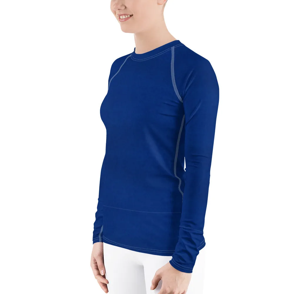 Harmony Blue Long Sleeve Tops