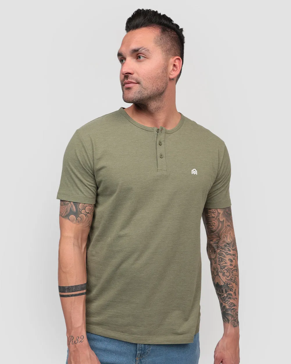 Henley Tee - Branded