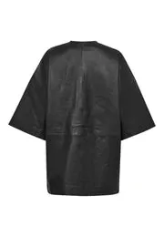 Lanni Leather Half Sleeve Jacket