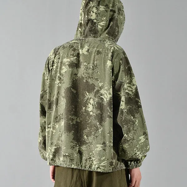 Large Size Camouflage Casual Hoodies