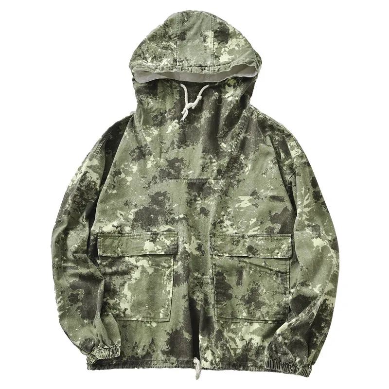 Large Size Camouflage Casual Hoodies