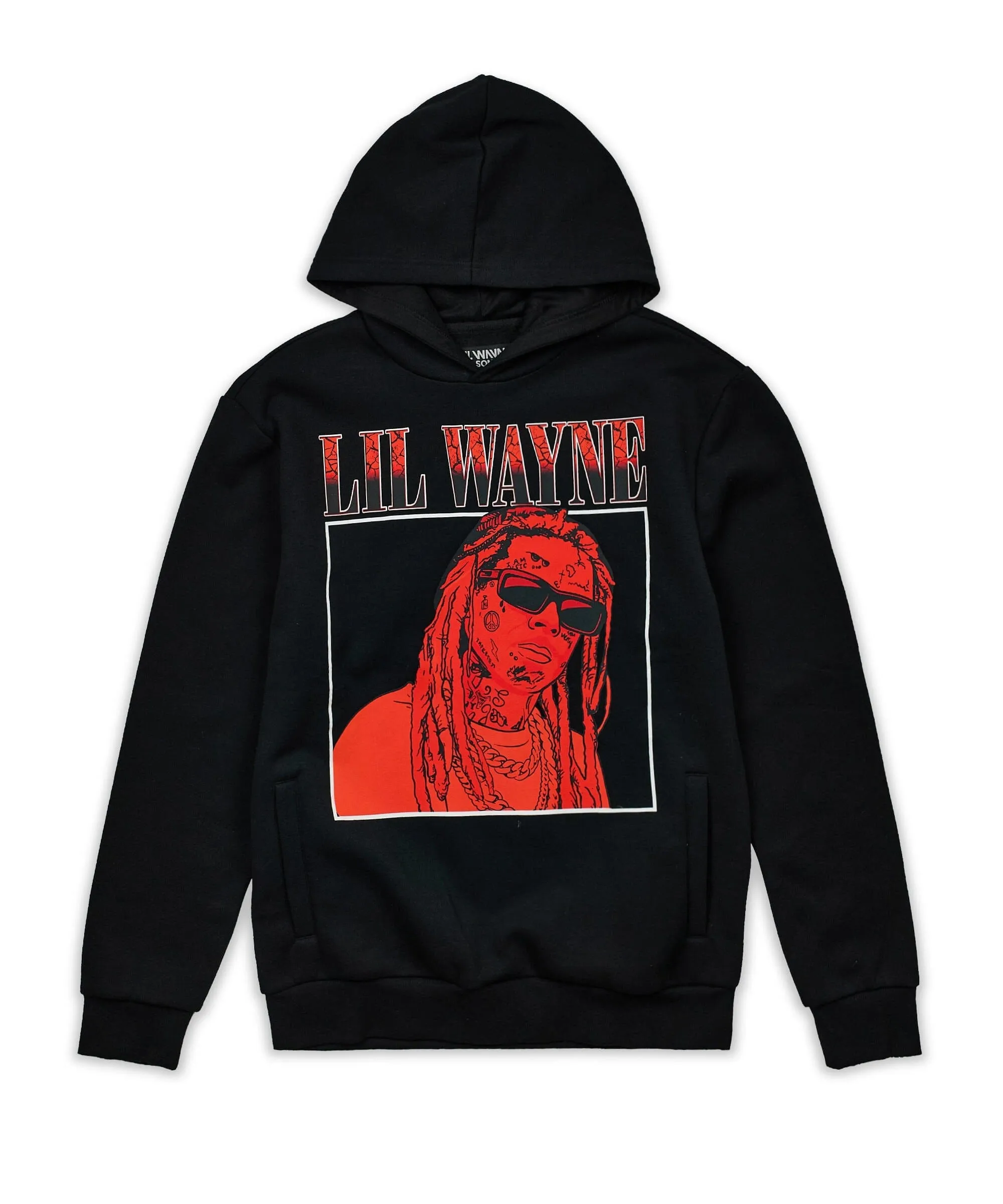 Lil Wayne Box Hoodie - Black