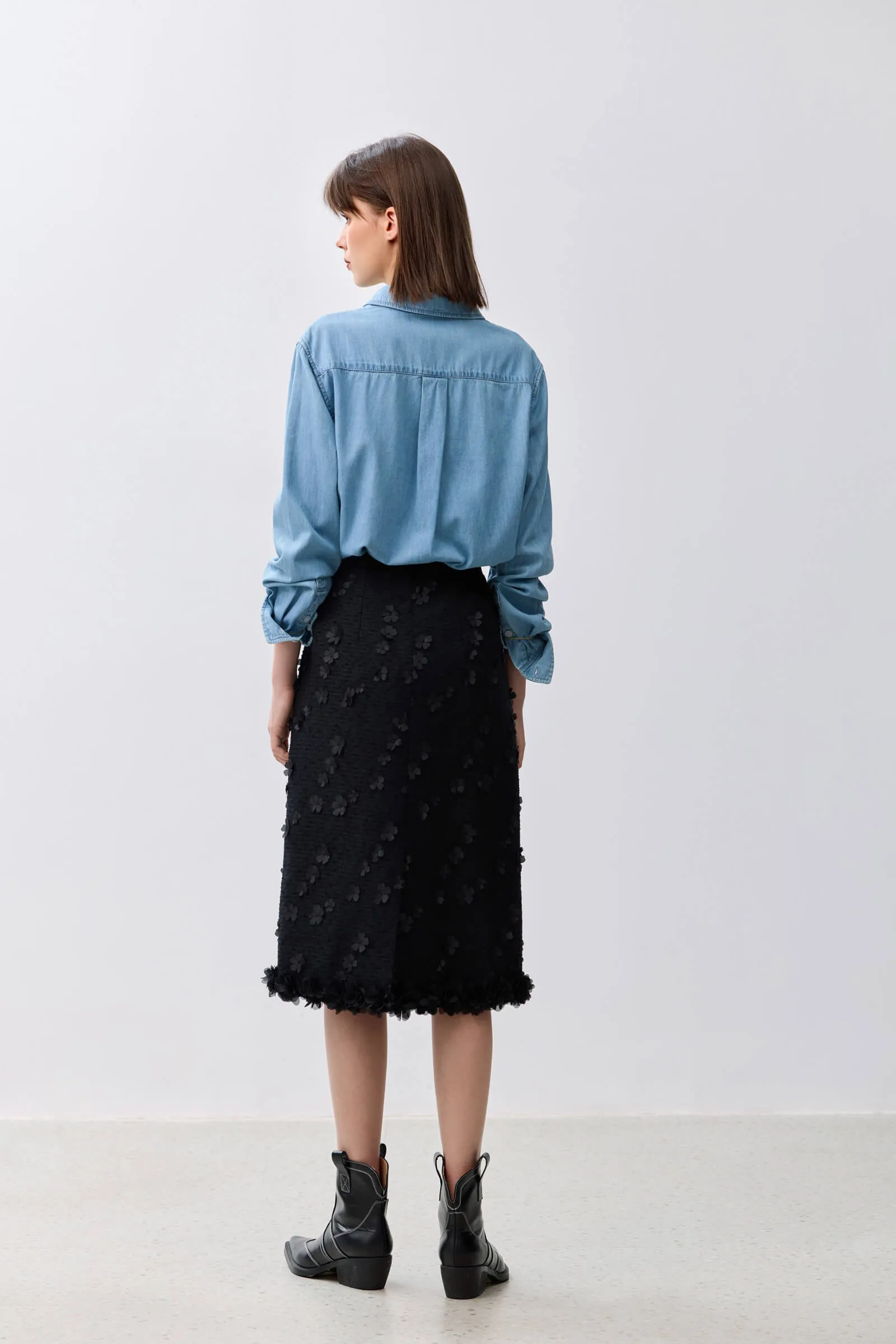 LILY Elegant High-Waisted Skirt