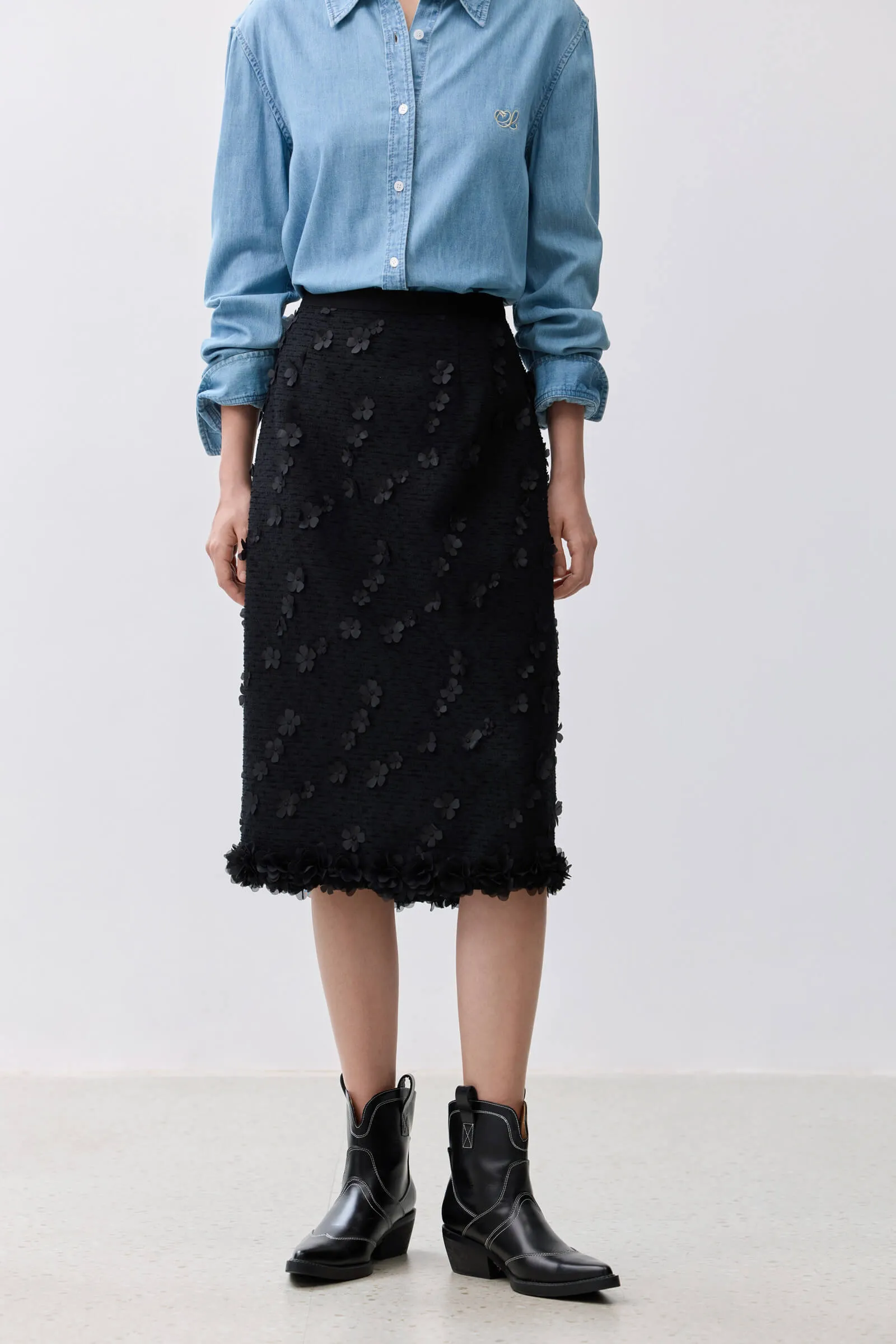 LILY Elegant High-Waisted Skirt