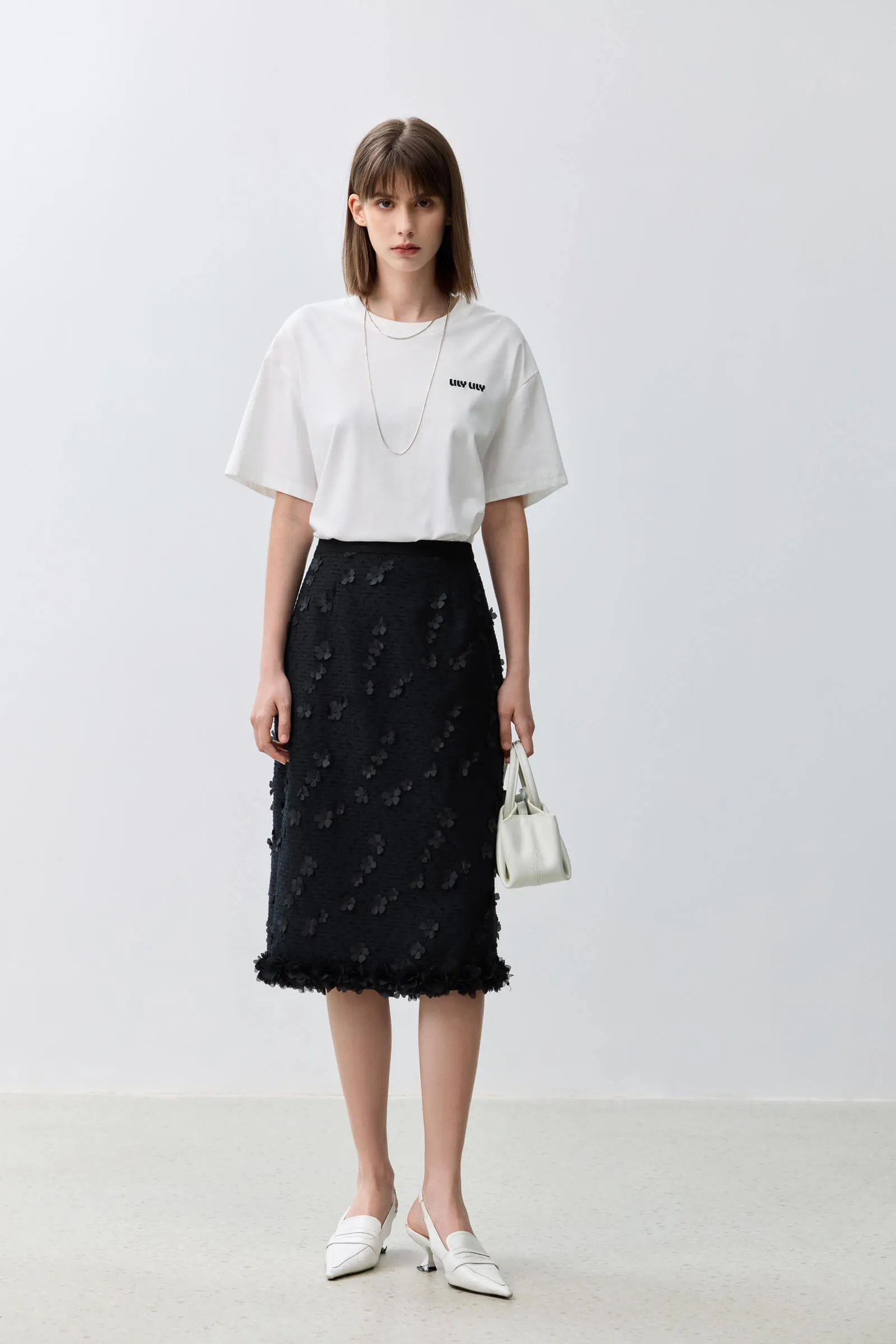 LILY Elegant High-Waisted Skirt