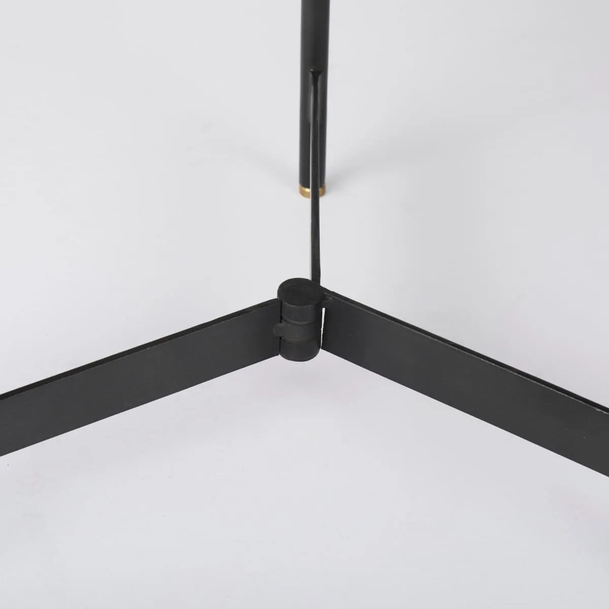 Marquisa Accent Table Brown Wood | Black Metal