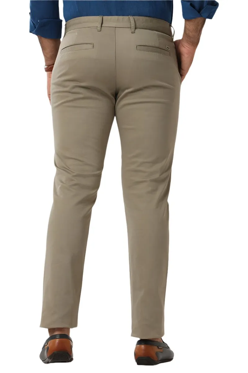 Monaco - Pale Olive Green Trouser For Men | Ariser