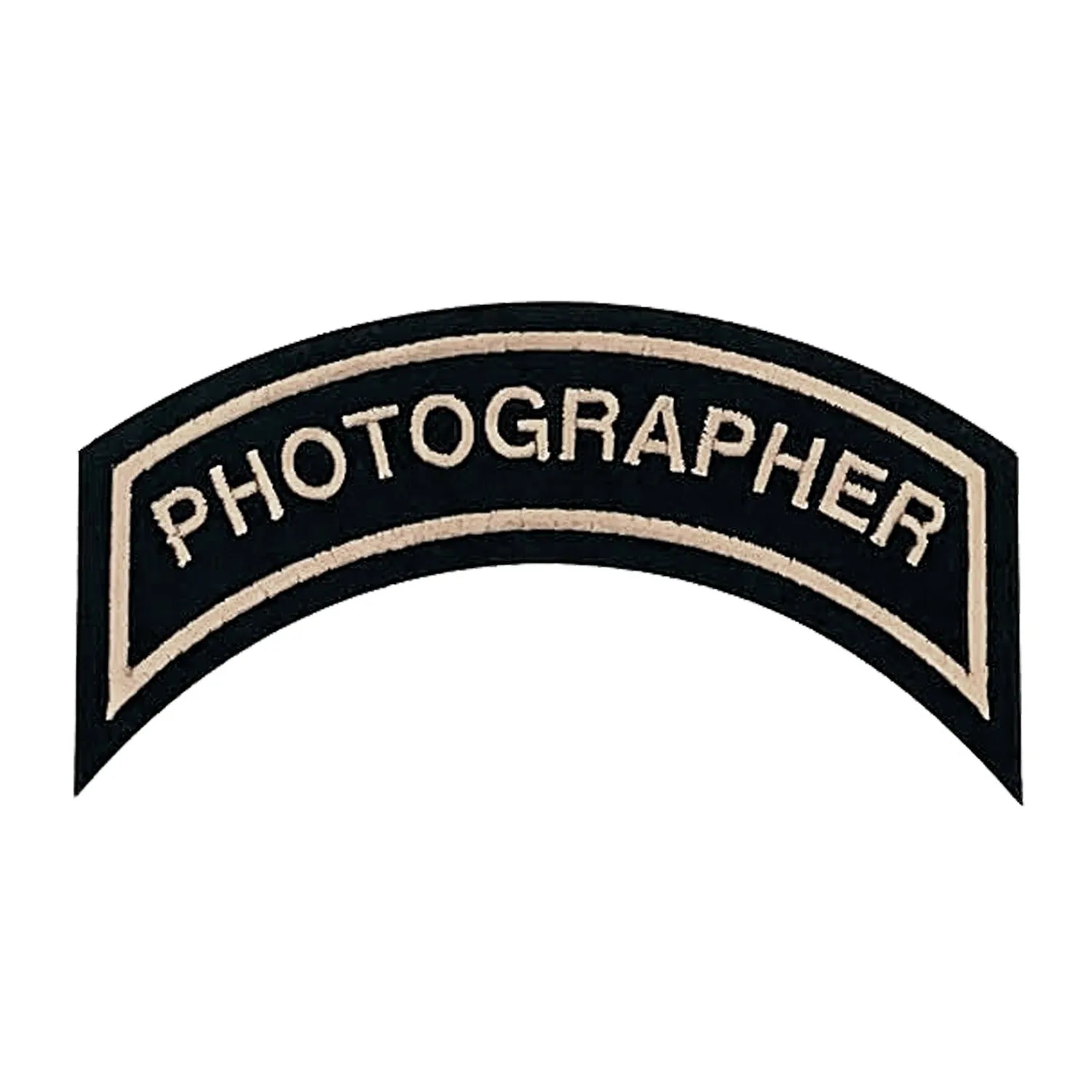 PHOTOGRAPHER Patch In Tan