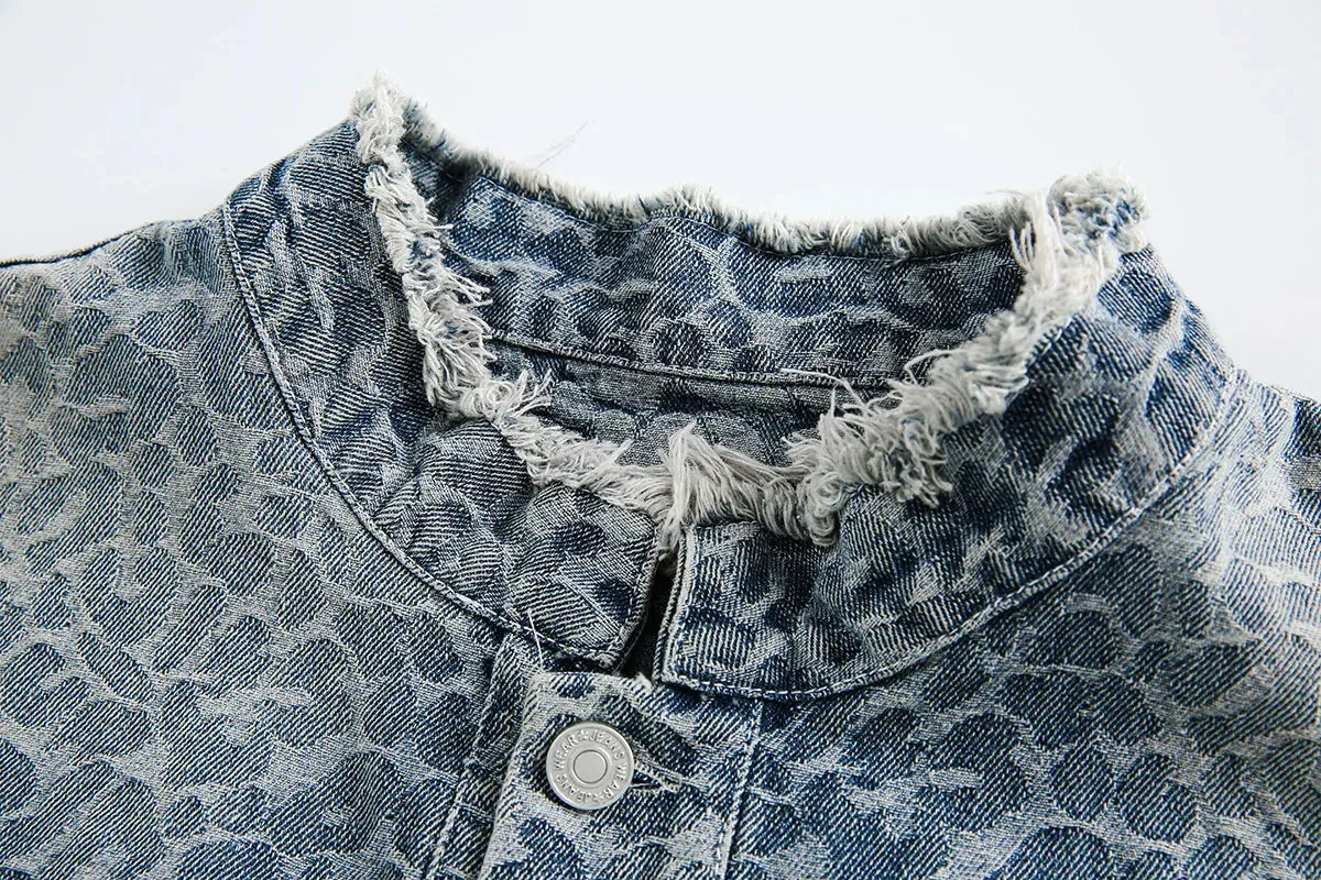 Pre Order:  Animal Printed Multi Pocket Jacket