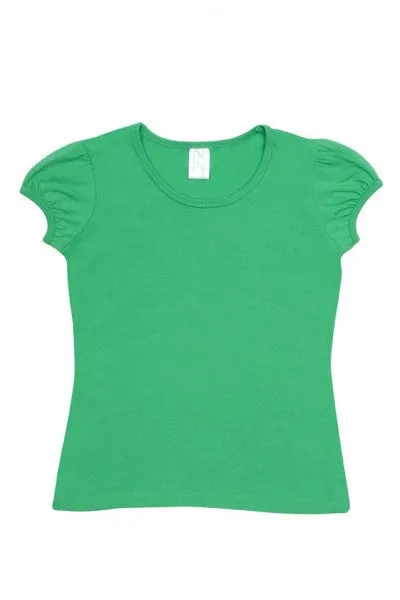 Ramo Girls Short Puff Sleeve Tee (T301GL)