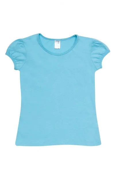 Ramo Girls Short Puff Sleeve Tee (T301GL)