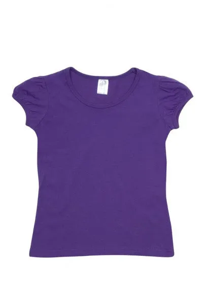 Ramo Girls Short Puff Sleeve Tee (T301GL)