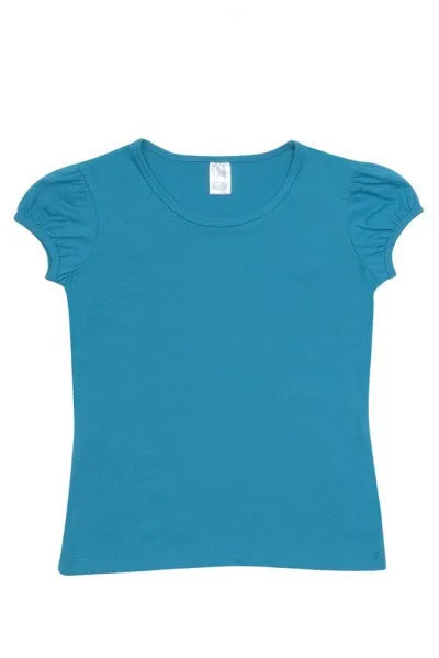 Ramo Girls Short Puff Sleeve Tee (T301GL)