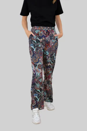 Sarai Trousers - Scuba Blue