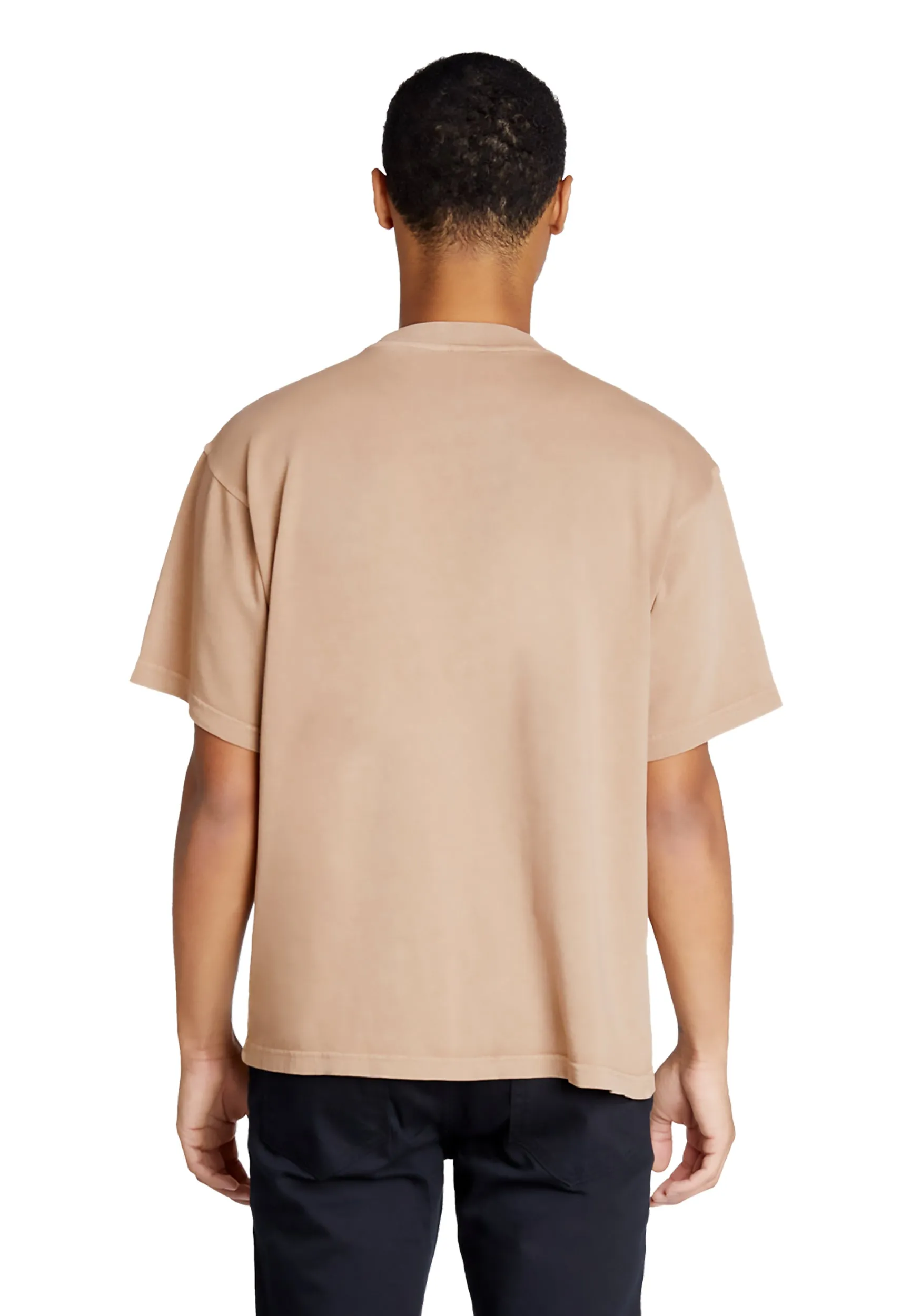 Streetwear Heavyweight Short Sleeve Tee - Burro