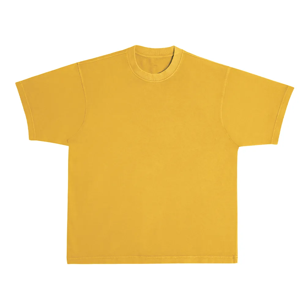 Streetwear Heavyweight Short Sleeve Tee - Peanut Butter