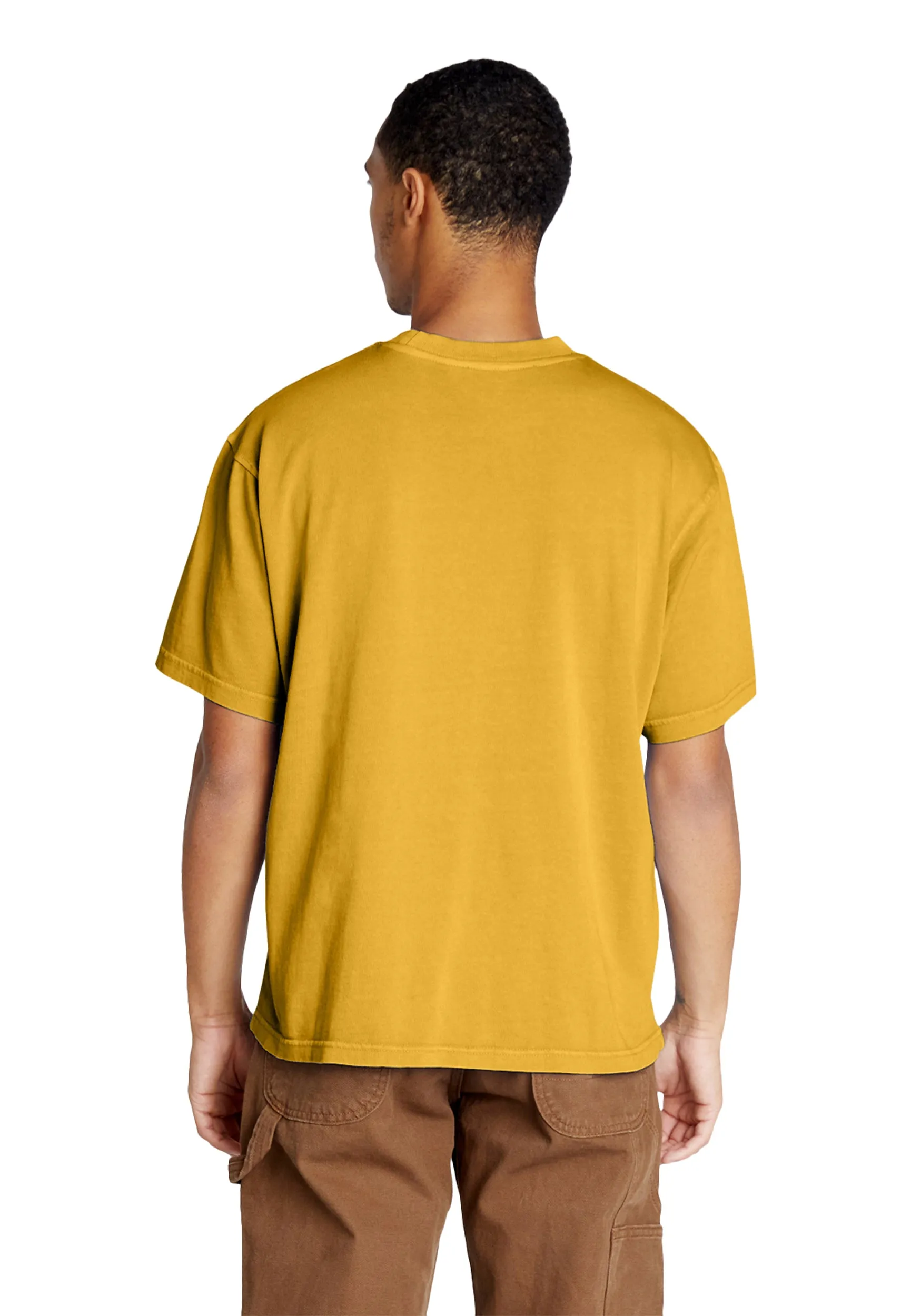 Streetwear Heavyweight Short Sleeve Tee - Peanut Butter